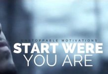 START WERE YOU ARE – Motivational Speech For Success In Life with Tony Robbins